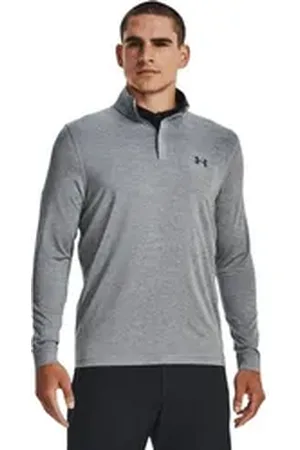 Under Armour ® Longsleeve UA Playoff mit 1⁄4-Zip grau L