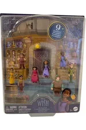 Disney Spielfigur Wish The Teens Pack 8 Figuren mit Asha von Rosas, Dahlia, Dario bunt