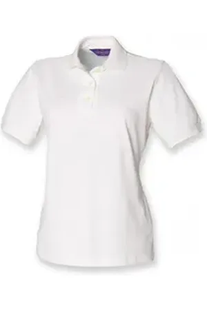 Henbury Poloshirt Damen Classic Piqué Heavy-Poloshirt L