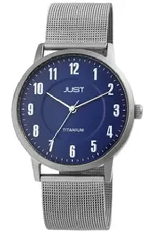 Just Watch Quarzuhr Grevin Titan Herrenuhr mit Edelstahl-Milanaisearmband