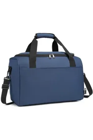 Kono Sporttasche Ryanair 40x20x25 Handgepäck Tasche für Flugzeug Reisetasche blau