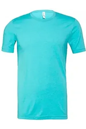 Bella + Canvas Rundhalsshirt Herren Heather CVC Short Sleeve Tee XXL