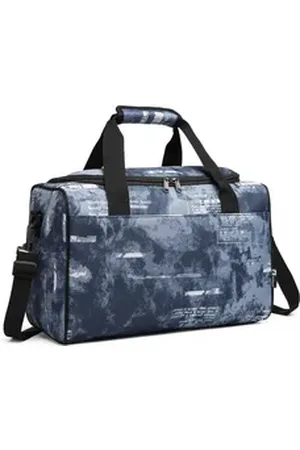 Kono Sporttasche Ryanair 40x20x25 Handgepäck Tasche für Flugzeug Reisetasche blau