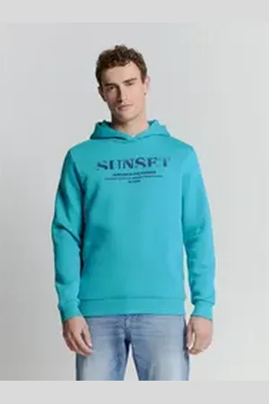 No Excess Hoodie Kapuzenpullover Sweater Hooded blau XL