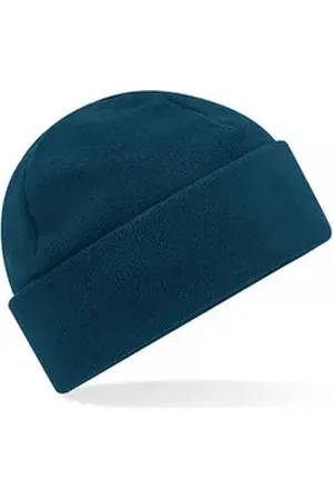 Beechfield ® Bommelmütze Recycled Fleece Cuffed Beanie - 100% recycelter Polyester