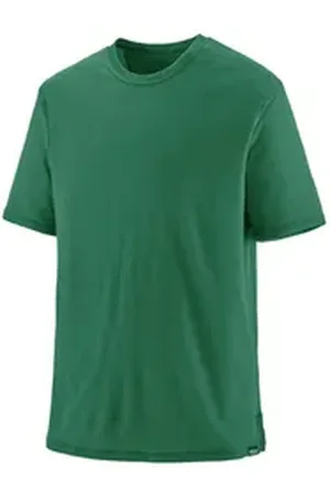 Patagonia Funktionsshirt Mens Cap Cool Merino Blend Shirt - Merino T-Shirt grün XL