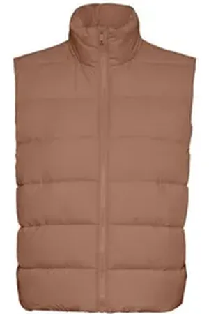 Noisy May Outdoorjacke NMMARCUS VEST aus Polyester braun M