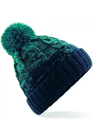 Beechfield ® Bommelmütze Ombré Beanie