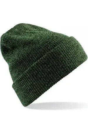Beechfield ® Bommelmütze Heritage Beanie Wintermütze