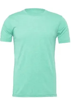 Bella + Canvas Rundhalsshirt Herren Heather CVC Short Sleeve Tee L