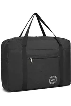 Kono Reisetasche Faltbar Damen Handgepäck Tasche Wasserdicht schwarz