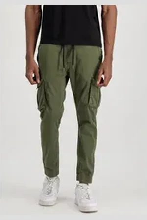 Alpha Industries Cargohose Cotton Twill Jogger grün M