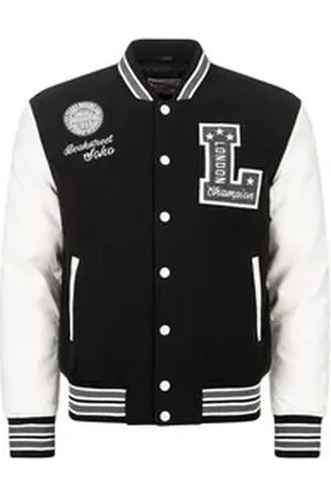 Lonsdale London Collegejacke Herren Collegejacke Waterstein schwarz XL