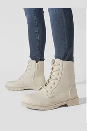 Kappa Stiefeletten 242885 Stone/White 1210 Stiefelette grau 36 EU