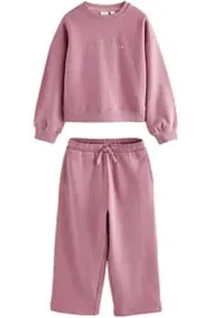 Ted Baker Sweatanzug Sweatshirt & weite Jogginghose (2-tlg) rosa 140 (10 J.)