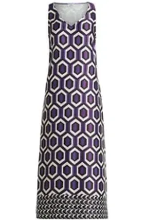 ROBE LÉGÈRE Maxikleid Kleid Lang ohne Arm 44