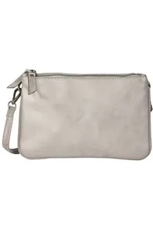 Curuba Clutch GRACE, in ansprechender Metallic-Optik braun