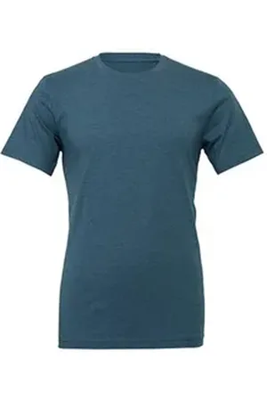 Bella + Canvas Rundhalsshirt Herren Heather CVC Short Sleeve Tee XL