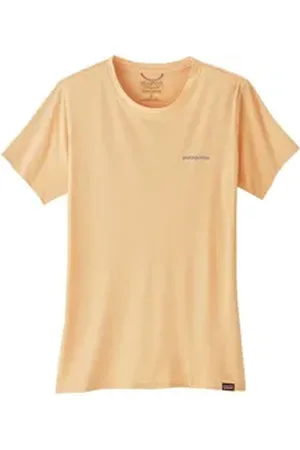 Patagonia Funktionsshirt Ws Cap Cool Daily Graphic Waters - Kurzarmshirt gelb 42
