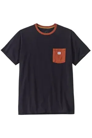 Patagonia Funktionsshirt Mens Shop Sticker Responsibili-Tee - Kurzarmshirt lila S