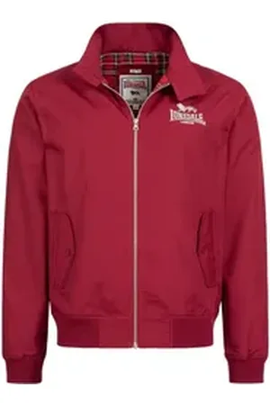 Lonsdale London Sommerjacke Herren Übergangsjacke Classic rot XL