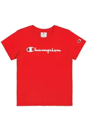 Champion T-Shirt für Kinder rot XL (164/170)