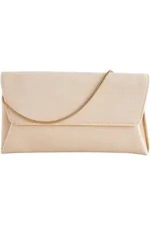 Next Clutch Clutch-Tasche mit abnehmbarer Umhängekette (1-tlg) beige