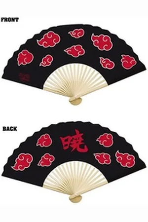 ABYstyle Handfächer Naruto Shippuden Fächer Akatsuki rot|schwarz