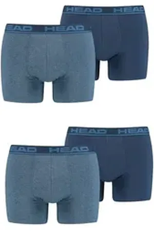 Head Boxershorts Herren Boxershorts Unterwäsche im 4er Pack (4-St., 4er Pack) blau S