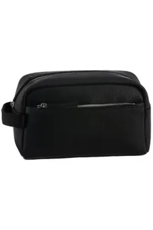 HUGO BOSS Kosmetiktasche Ethon 2.0HI_Washbag, Beautycase, Kulturbeutel mit Reißverschluss schwarz