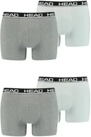 Head Boxershorts Herren Boxershorts Unterwäsche im 4er Pack (4-St., 4er Pack) grau XL
