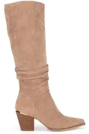 DeeZee Stiefel Damen WS22367-02 Beige Stiefel beige