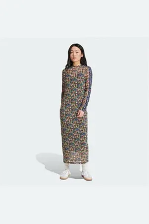 adidas Originals Maxikleid LIBERTY LONDON MESH MAXIKLEID bunt S