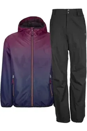 Killtec Regenanzug 2 tlg. Funktionsjacke + Funktionshose Gr. 128 rosa|schwarz 128