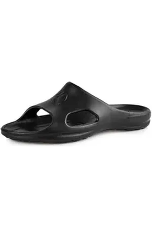 Ladeheid Damen leichte EVA Badelatschen Gartenschuhe Badepantolette KL039D Clog schwarz 40 EU