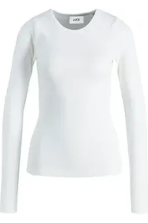 JJXX 3/4-Arm-Shirt Langarmshirt Jxfreya - Regular Fit weiß S