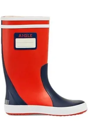 Aigle Lolly-Pop Label Color Block marineblau/rot Stiefel blau 25 EU