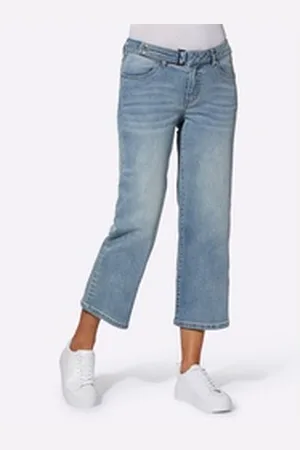 WITT WEIDEN Jeansshorts Jeans-Culotte blau 48