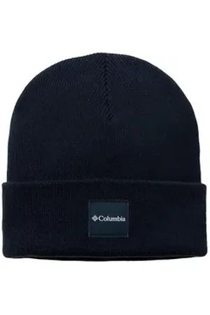 Columbia Beanie City TrekTM Heavyweight Beanie mit Marken-Patch blau