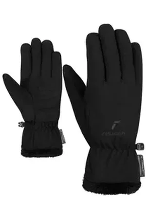 Reusch Skihandschuhe Daily Lady Stormbloxx mit aufgdrucktem Markenlogo schwarz 8.5