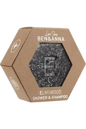 Ben & Anna Duschgel Love Soap Shampoo Elmwood, 60 g