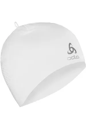 Odlo Beanie Move Light mit reflektierendem Logo weiß