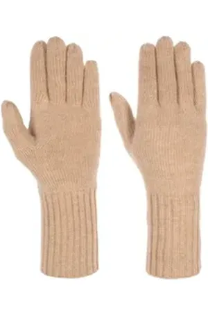 Seeberger Strickhandschuhe (1-St) Handschuhe beige