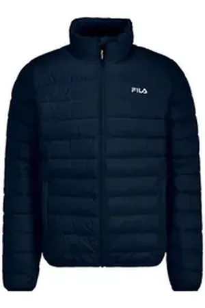 Fila Steppjacke Butzbach Light Padded Jacket mit aufgedrucktem Markenlogo blau L