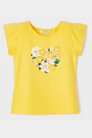 Mayoral T-Shirt T-Shirt mit Motivdruck Mädchen (307154) 128