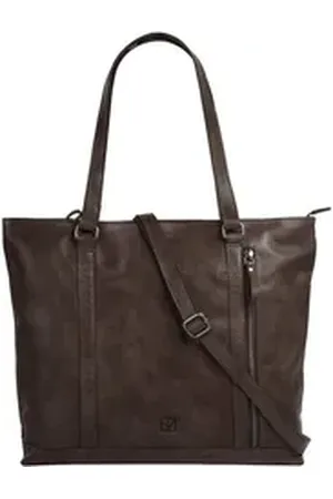 Bodenschatz Shopper, echt Leder braun