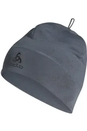 Odlo Beanie Polyknit Warm Eco Reflective mit reflektierendem Logo grau
