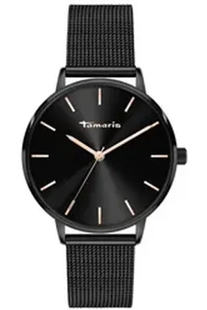 Tamaris Quarzuhr Edelstahl schwarz