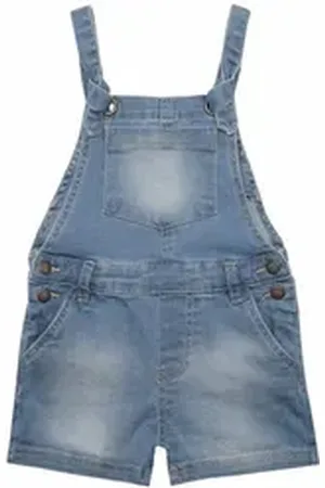 Minoti Jeanslatzhose Latzhose (1y-8y) blau 80-86cm
