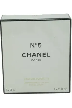 CHANEL Eau de Toilette No 5 Eau de Toilette 3x 20ml